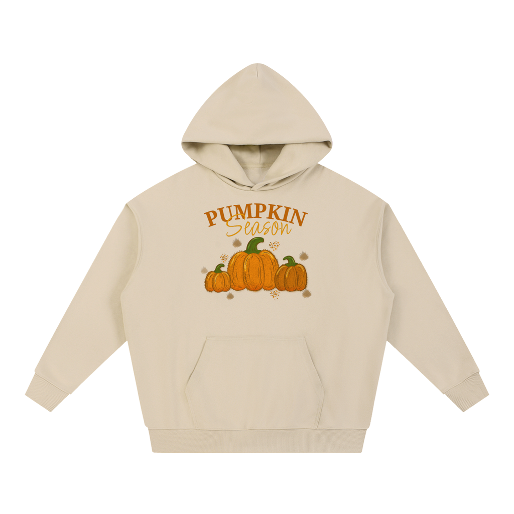 Pumpkin Season: Large Pumpkin Essential Heavyweight Hoodie
