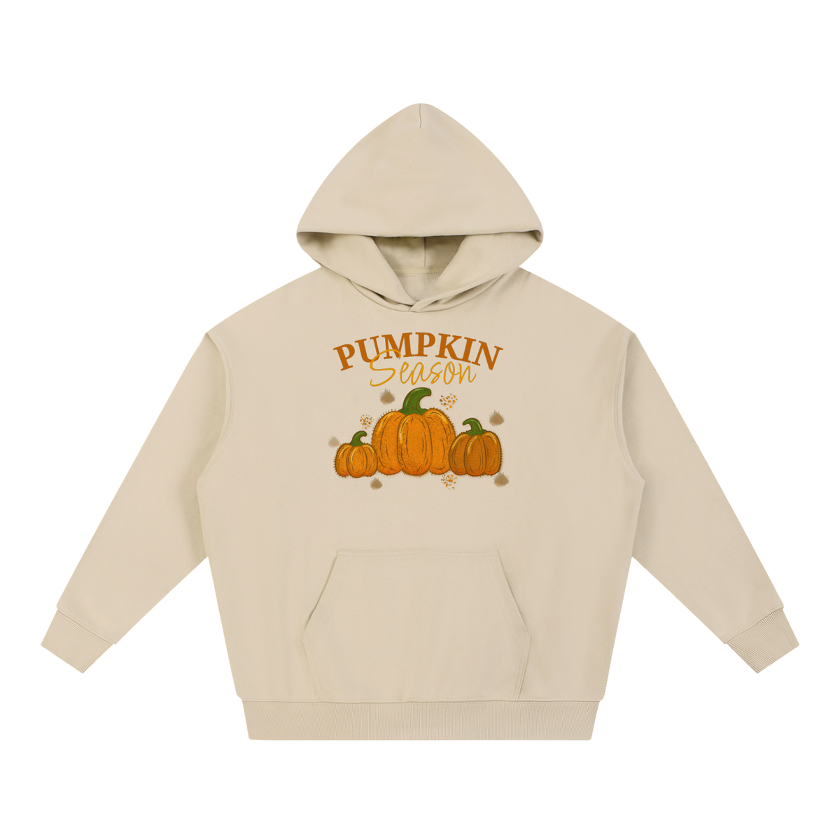 Pumpkin Season: Large Pumpkin Essential Heavyweight Hoodie