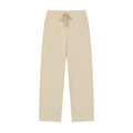 Plain: Solid Color Straight-Leg Sweatpants