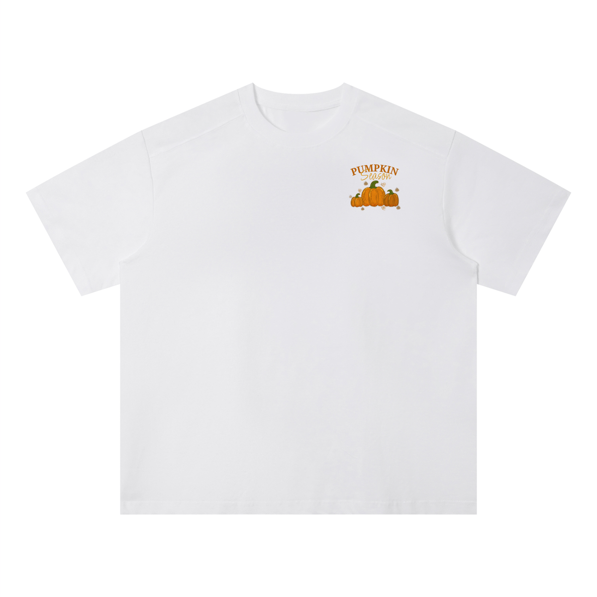 Pumpkin Season: Unisex Sorona Quick-Dry Loose Fit Boxy T-Shirt