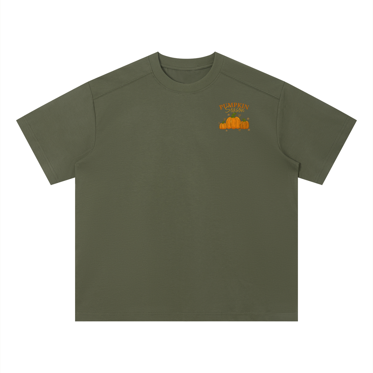 Pumpkin Season: Unisex Sorona Quick-Dry Loose Fit Boxy T-Shirt