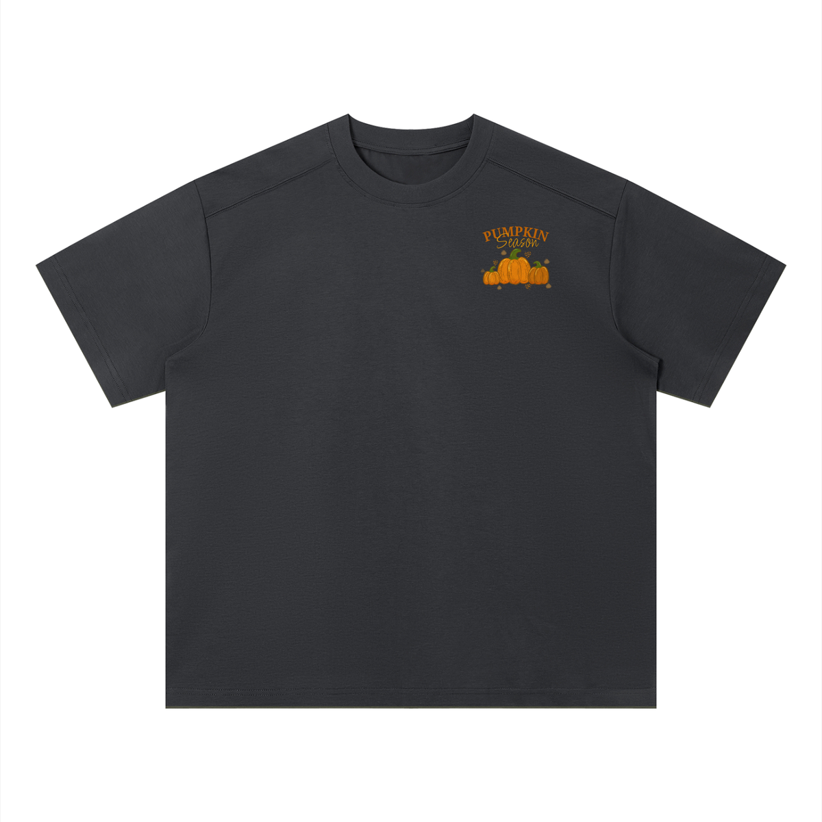 Pumpkin Season: Unisex Sorona Quick-Dry Loose Fit Boxy T-Shirt